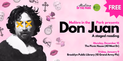 Molière In The Park To Present Winter Reading Series of DON JUAN Photo