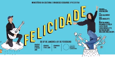 Happiness Takes the Stage: Starring Zeca Baleiro Musical FELICIDADE Opens in São Paulo Photo