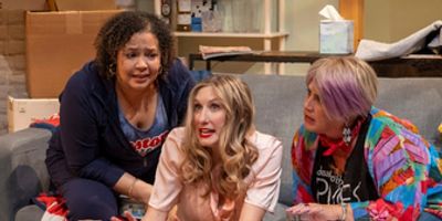 Review: The Outrageous Adult Comedy MYTH OF THE OSTRICH is Brimming with a Bevy of Belly L Photo