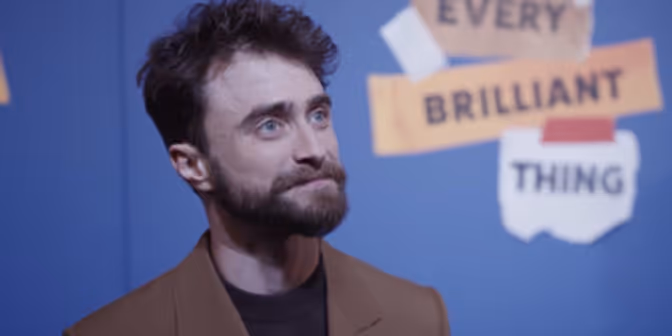 Daniel Radcliffe Celebrates EVERY BRILLIANT THING Opening