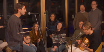 Video: The Lazours Perform 'Into the Sky' From NIGHT SIDE SONGS Photo