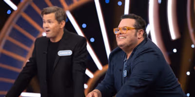 Video: Watch an Exclusive Clip of Josh Gad & Andrew Rannells on CELEBRITY WHEEL OF FORTUNE Photo