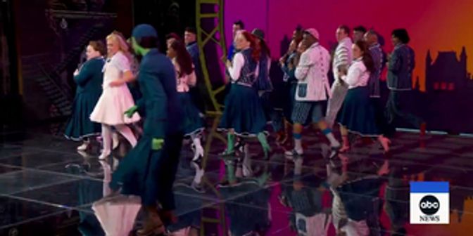 Cast of WICKED on Broadway Performs 'What Is This Feeling?' on GMA