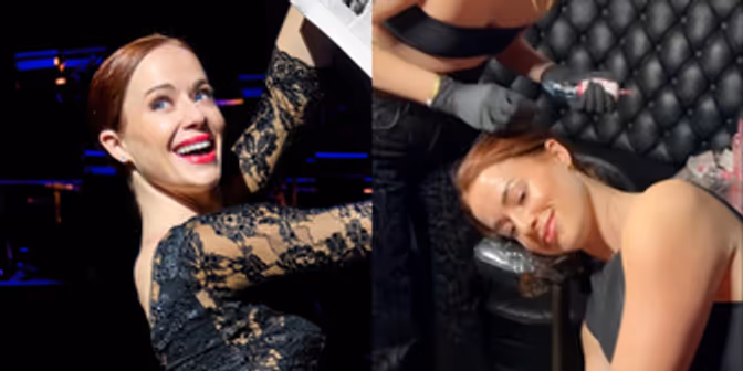 Whitney Leavitt Gets Tattoo to Celebrate Breaking CHICAGO Ticket Record