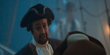 Video: Lin-Manuel Miranda Stars as a Boston Tea Party Leader in Larry David Historical Comedy Photo