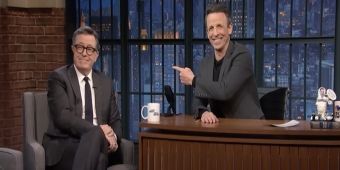 Seth Meyers quiere que Stephen Colbert protagonice OH, MARY!