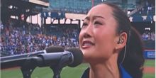 Vidéo : Marina Kondo de RAGTIME chante l'hymne national lors d'un match des Mets pour la Nuit du patrimoine japonais Photo