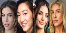 SIX מקבל בברכה מלכות חדשות: Chloe Tucker Caine, Natalie Paris, Aimie Atkinson ו-Stephanie Jae Park, במסגרת חגיגות ההופעה ה-2,000 בברודוויי Photo