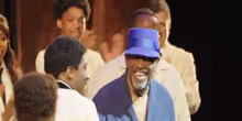 Video: Otis Williams de The Temptations visita AIN'T TOO PROUD en The Muny Photo