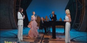 Video: Idina Menzel und Kristin Chenoweth vereinen sich mit WICKED-Filmstars für 'For Good'-Quartett