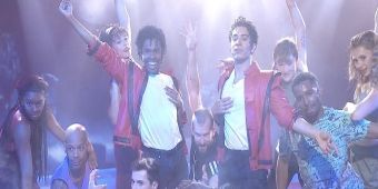 Video: Schauen Sie sich an, wie die Besetzung von MJ THE MUSICAL 'Thriller' bei TODAY aufführt