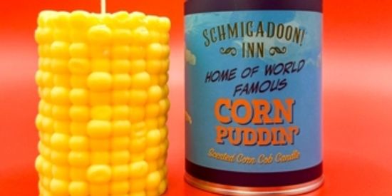 Creative Goods Launches Corn Puddin' Candle in Honor of SCHMIGADOON!