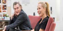 照片：Gillian Anderson 与 Billy Crudup 排练 WHO'S AFRAID OF VIRGINIA WOOLF? Photo