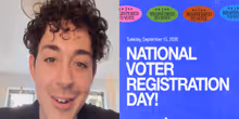 वीडियो: Ali Louis Bourzgui आपको National Voter Registration Day पर Rock the Vote के लिए याद दिला रहे हैं Photo