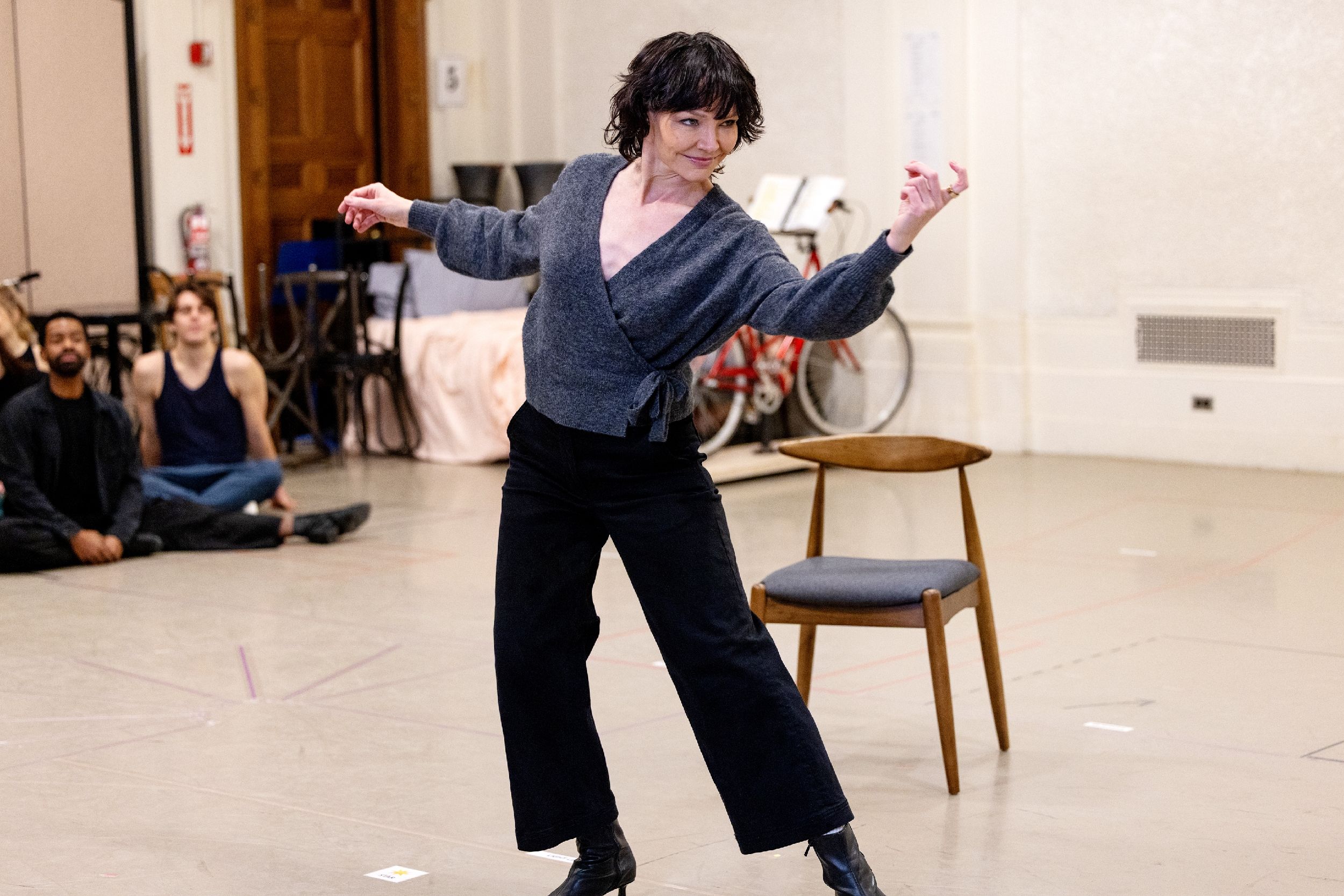 Video: Go Inside Rehearsals for HIGH SPIRITS at Encores!