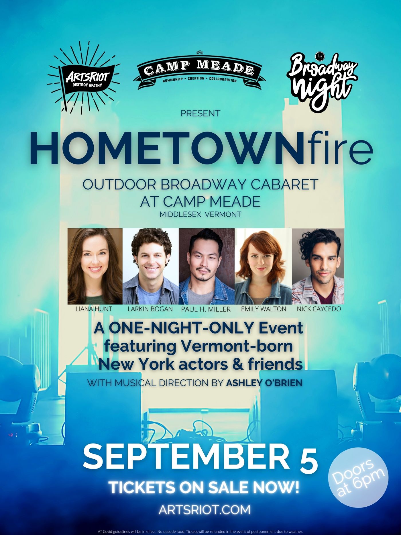 Broadway Comes To Vermont For A One-Night-Only Outdoor Cabaret  Image