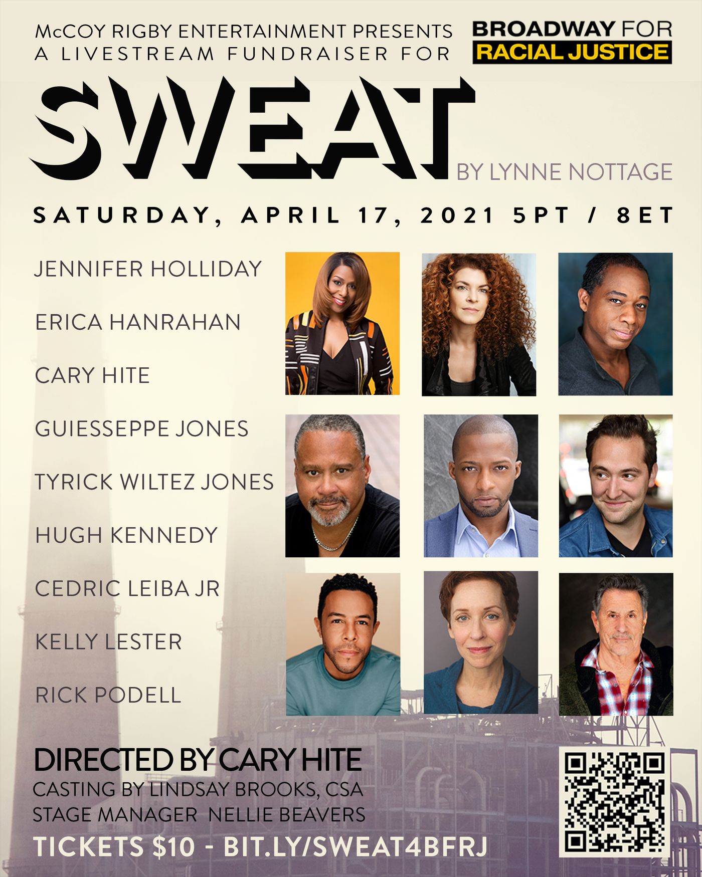 Jennifer Holliday & More Star in SWEAT Livestream Fundraiser For Broadway For Racial Justice  Image