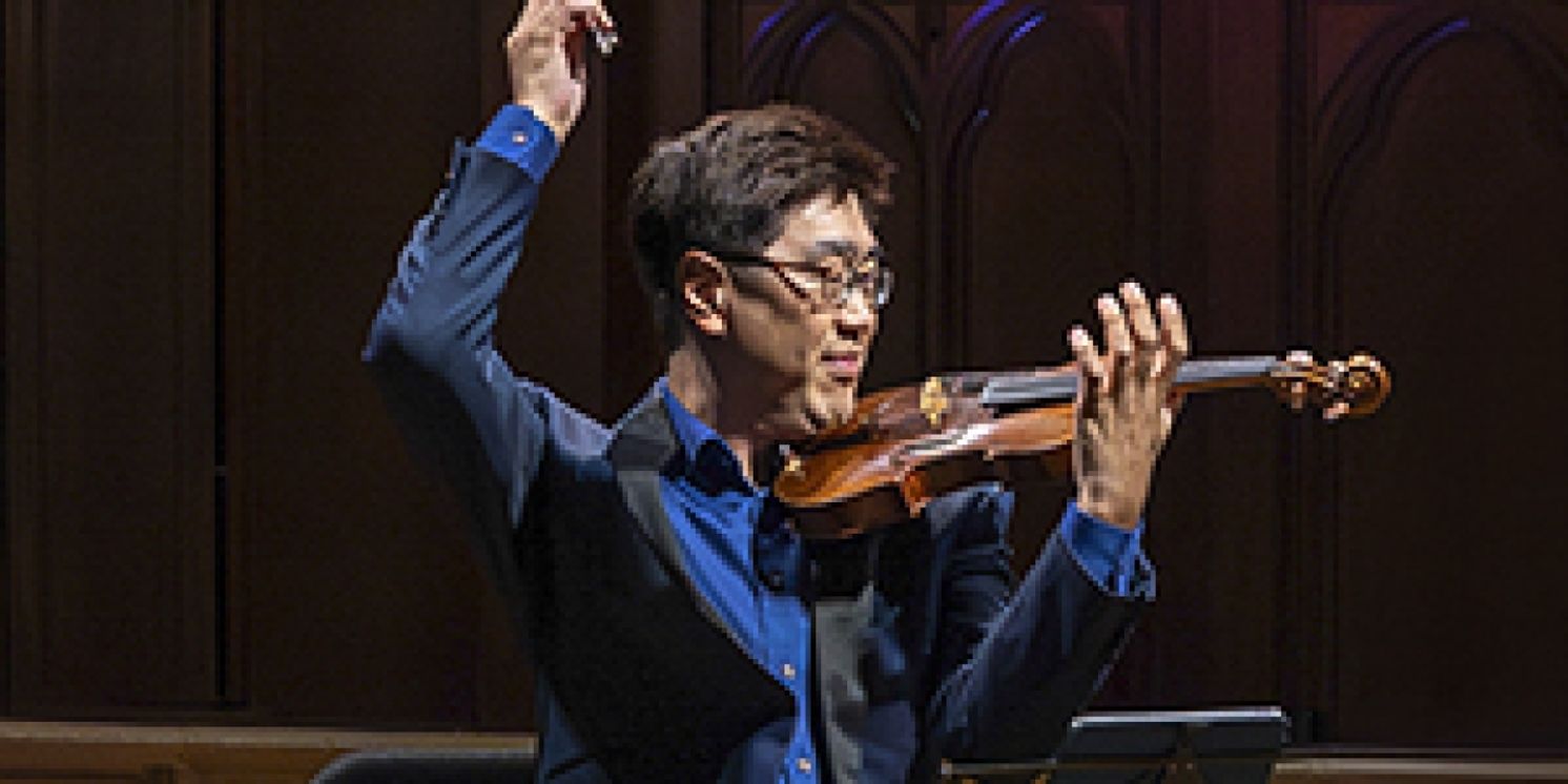 Soovin Kim To Perform Bach's Complete Sonatas & Partitas For Solo Violin Over Two Concerts In April  Image