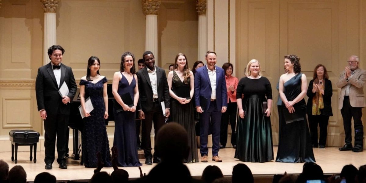 49th Annual Lyndon Woodside Oratorio Solo Competition Winners Announced at Carnegie Hall