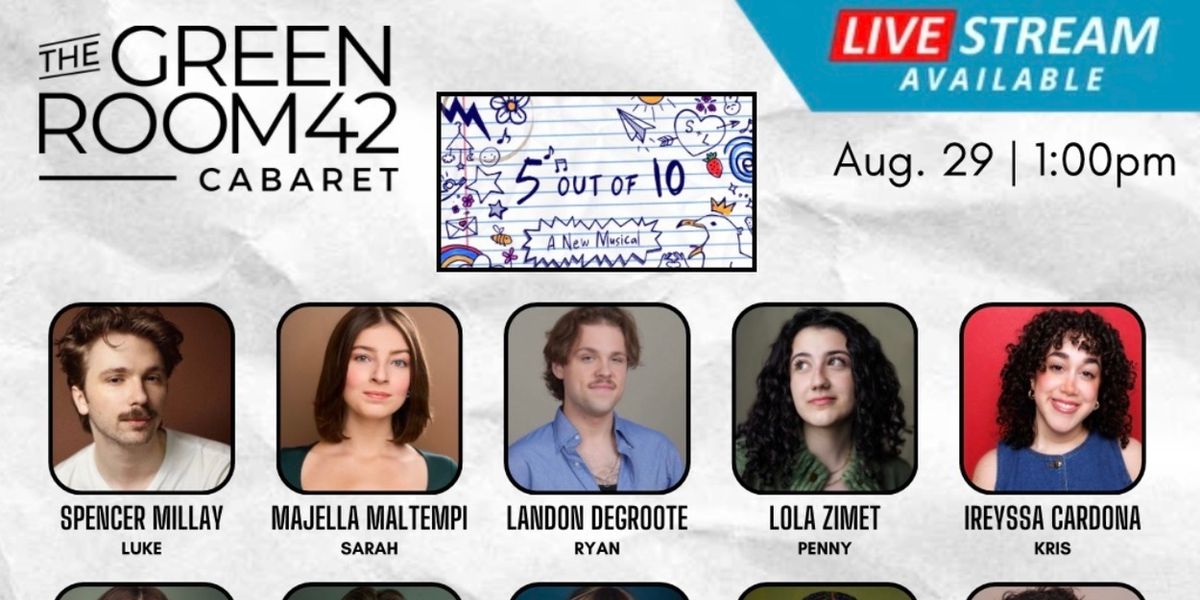 5 OUT OF 10: A NEW MUSICAL to Play The Green Room 42