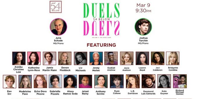 DUELS VOLUME 2: THE GENRE GAME is Coming to 54 Below Photos