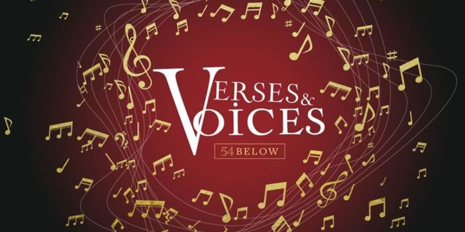 54 Below to Present New Pay-What-You-Wish Series VERSES AND VOICES  Image