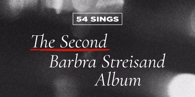 54 SINGS THE SECOND BARBRA STREISAND ALBUM Will Come to 54 Below Photos