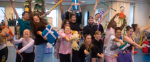 Rehearsals for DR. SEUSS'S HOW THE GRINCH STOLE CHRISTMAS at Children's Theatre Compa