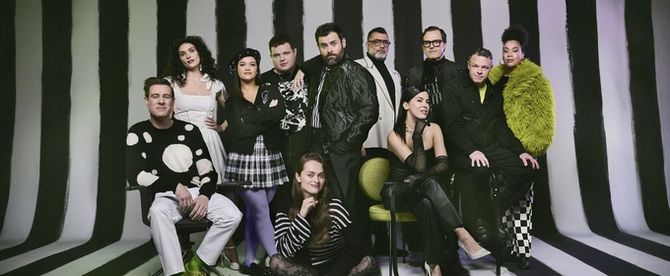 Full Cast Set For BEETLEJUICE THE MUSICAL in the West End