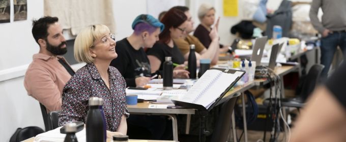 Photo Flash: Inside Rehearsal For CITY OF ANGELS at the Garrick Theatre Photos