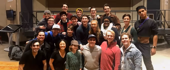 Photo Flash: Ben Fankhauser, Original Broadway Cast Member of NEWSIES, Attended  Photos