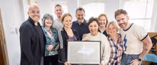 Ria Jones, Sally Ann Triplett, and More in Rehearsal For FOURTEEN AGAIN at The Victo