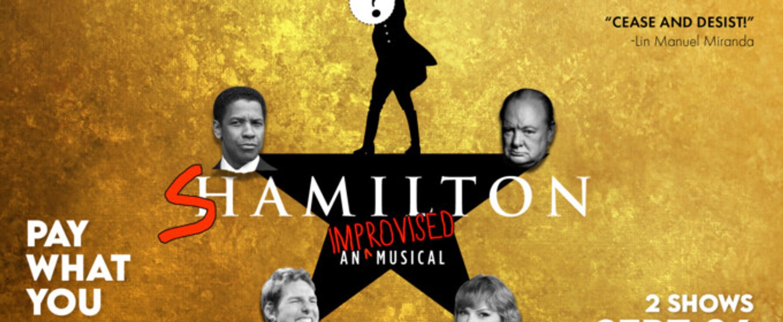 SHAMILTON! to Play Pay What You May Shows at The Weidner