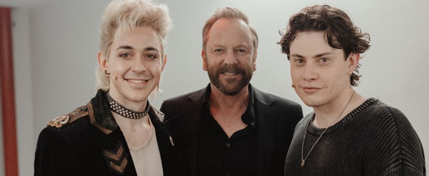 Photos: THE LOST BOYS Original Film Star Kiefer Sutherland Visits THE LOST BOYS on Broadway Photo