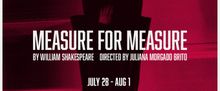 MEASURE FOR MEASURE to Open in Brooklyn with In Progress