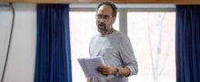 THE DA VINCI CODE in Rehearsal at Salisbury Playhouse