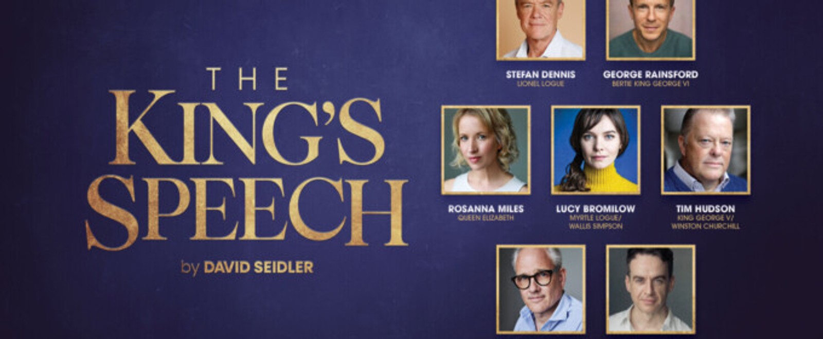 Cast Set For THE KING'S SPEECH UK Tour
