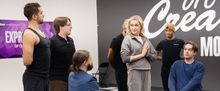 Elaine Hendrix in Rehearsal for HELLO, DOLLY in Rochester