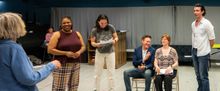 CRACKED OPEN World Premiere In Rehearsal