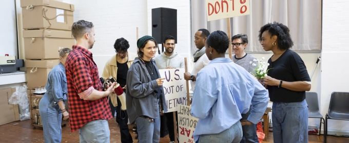 Photos: Inside Rehearsal For BEST OF ENEMIES, Starring Zachary Quinto and More! Photos