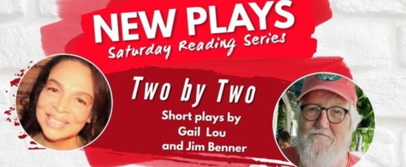 The Theater Project To Host TWO BY TWO; Highlighting Two New Works By Gail Lou and Jim Benner