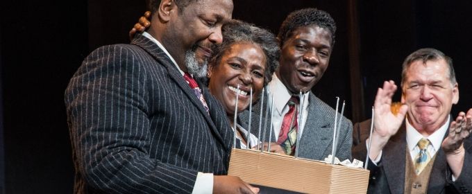 Photos: Wendell Pierce Celebrates His Birthday on Stage at DEATH OF A SALESMAN Photos