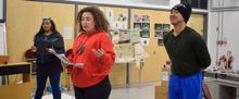 Polka Theatre's THE FIREWORK-MAKER’S DAUGHTER In Rehearsal