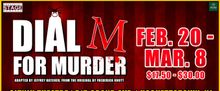 Centenary Stage Company To Present DIAL “M” FOR MURDER