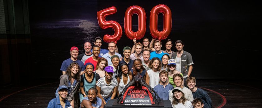 Photos: STRANGER THINGS: THE FIRST SHADOW Celebrates 500th Broadway Performance Photo