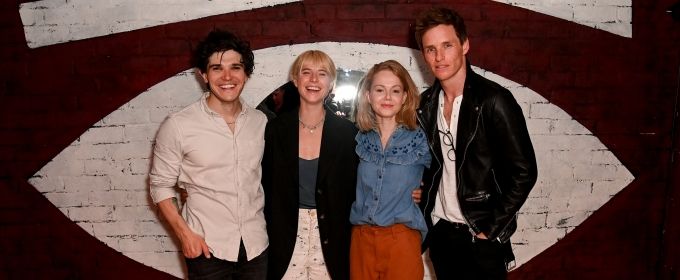 Photo: Former Emcee & Sally Bowles, Eddie Redmayne & Jessie Buckley, Visit CABAR Photos