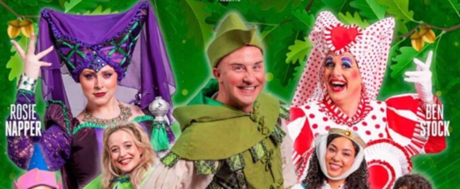 ROBIN HOOD at Lichfield Garrick to Star Ben Thornton and Ben Stock