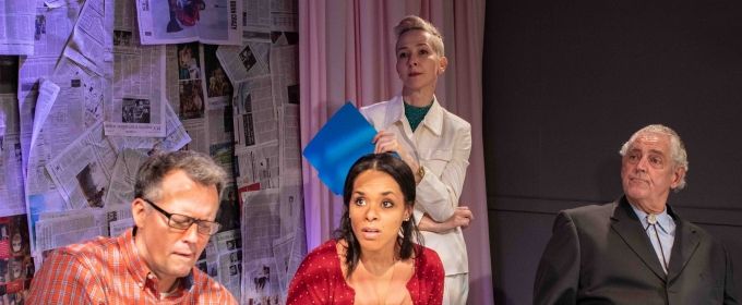 Photo Flash: Check Out Photos of Playwright's Arena's Production of RED INK Photos
