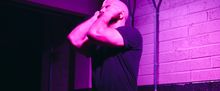 Alexis Gregory in SMOKE at the Kings Head Theatre