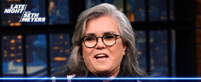 Video: Rosie O'Donnell Talks COMMON KNOWLEDGE and Her Return to the Stage on Late Night